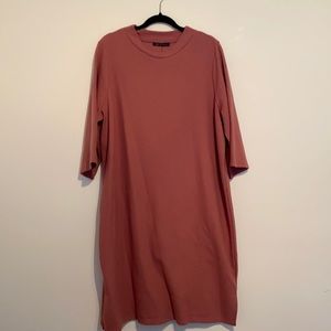 Marks & Spencers - Pink Knit Dress - US 16/UK 20